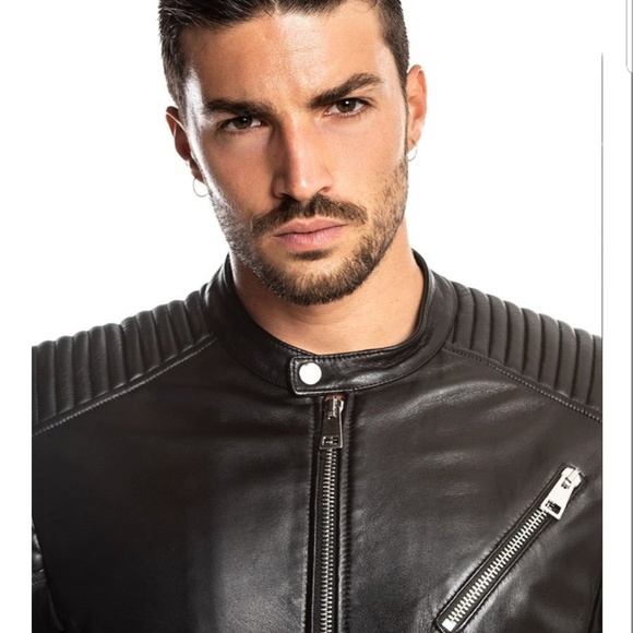 Leather Jacket on Black (Nohow) - Picture 4 of 8